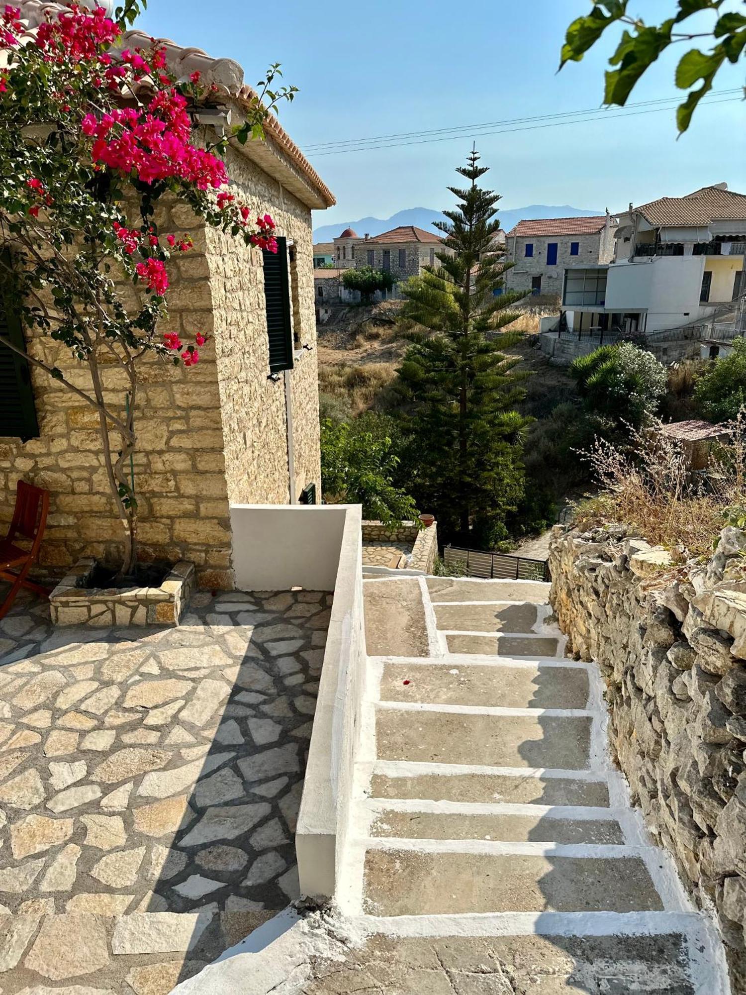 Chrysavgi Stone House Villa Katomerion Buitenkant foto