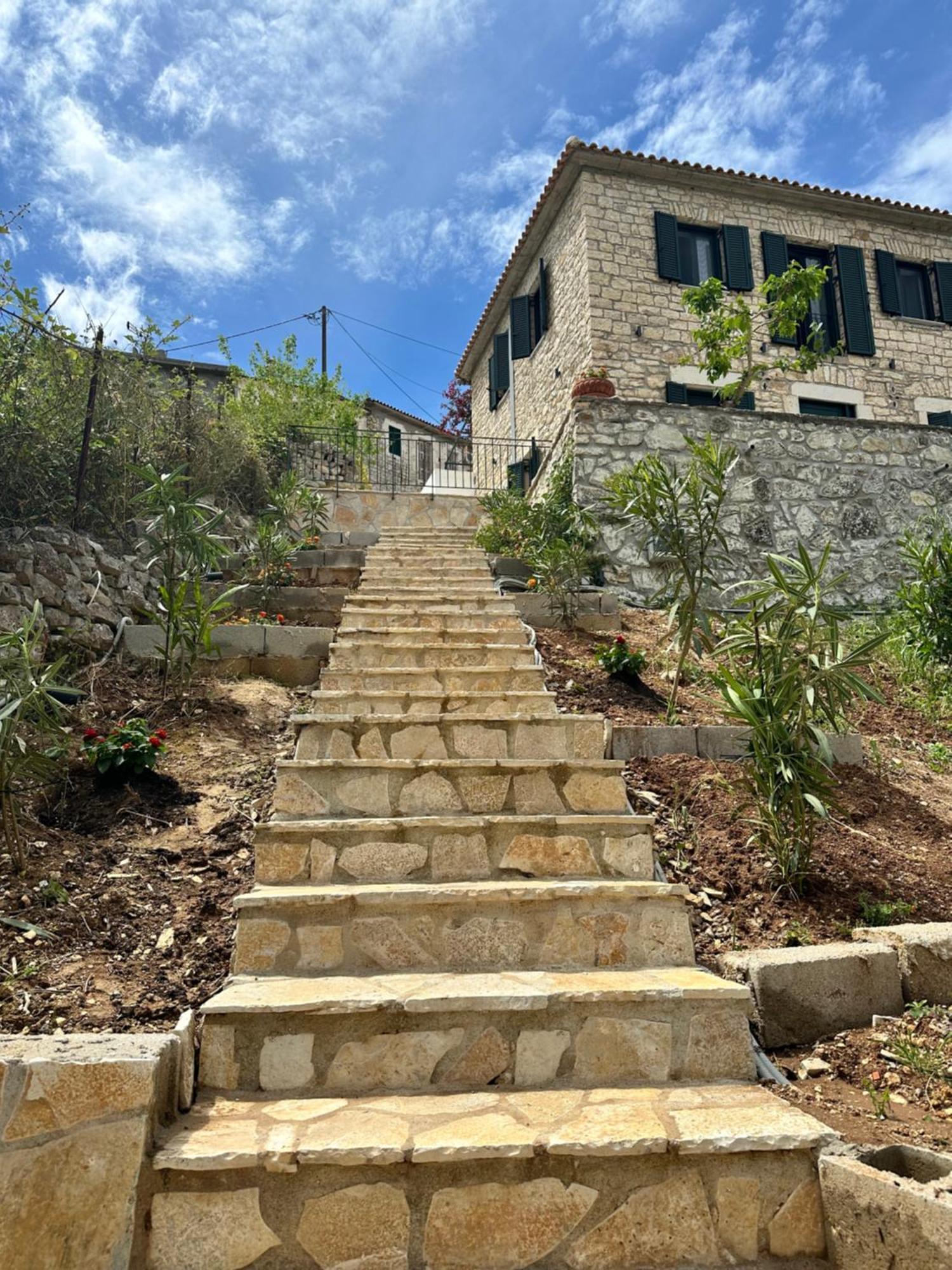 Chrysavgi Stone House Villa Katomerion Buitenkant foto